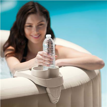 INTEX Suporte de copos removível para spa/banheira de hidromassagem