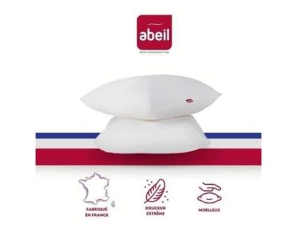Almofada Abeil Branco 60 x 60 cm (2 Unidades)