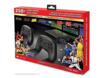 Consola Retrogaming-My Arcade Gamesstation Wireless Hd Data East & Jaleco Hits Incluídos + 250