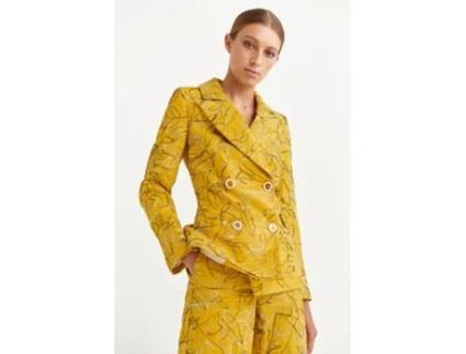 Blazer CYRANA Shima Mostaza para Mulher (M - Amarelo)