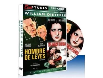 DVD Lawyer Man 1932 + Man Wanted 1932 - William Diertele: Hombre de Leyes Diplomacia Femenina