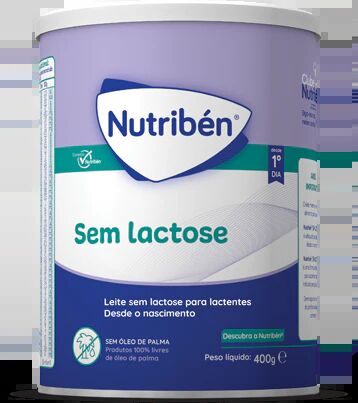 Nutribén Leite sem Lactose 400gr