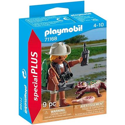 Playmobil 71168 Pesquisador com Jacar?