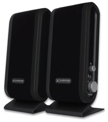 Colunas 2.0 Stéreo USB (Extreme Fusion) - 