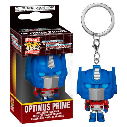 Figura Pop! Filme Transformers Personagem Optimus Prime Porta-chaves - FUNKO