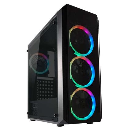 Caixa ATX Gaming 703B (Preto) - LC-POWER