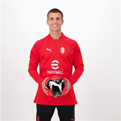 Camisola AC Milan Treino 23/24 - Vermelho - Adulto tamanho L