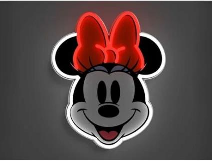 LUZ DECOR YELLOWPOP MINNIE FACE