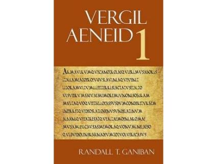 Livro aeneid 1 de vergil (latim)