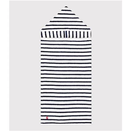 Petit Bateau Capa de banho às riscas, em turco