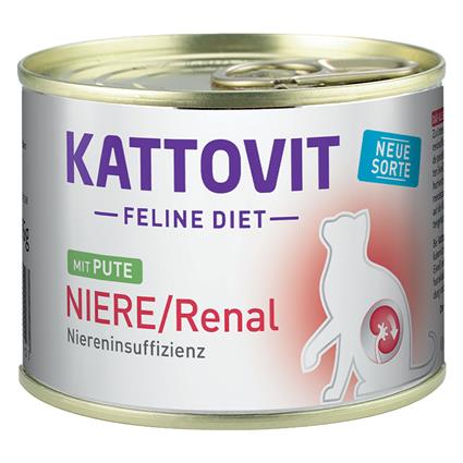 Kattovit Renal em latas 185 g - 6 x 185 g - Peru