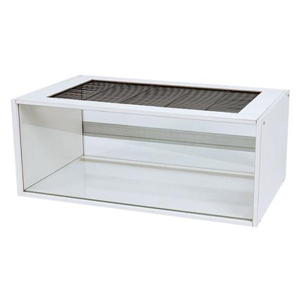 Gaiola Skyline Nagarium Marrakesch 120 para roedores -  Branca: 115 x 50 x 50 cm (A x L x P)
