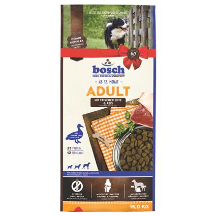 Bosch Adult com pato e arroz - 15 kg