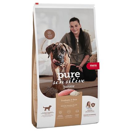 MERA pure sensitive Junior peru e arroz - 12,5 kg