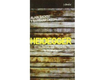 Livro Heidegger de Cassin Badiou (Espanhol)