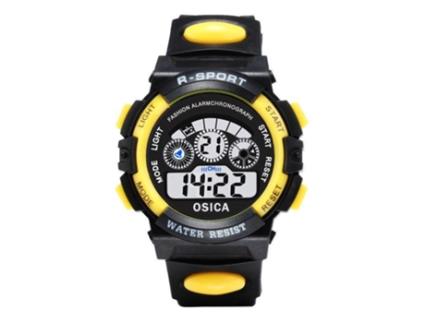 Smartwatch LUGA67 Eletrónico Luminoso Despertador Multifunções Digital Led