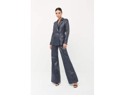 Blazer CYRANA Bianca Blue para Mulher (M - Azul)