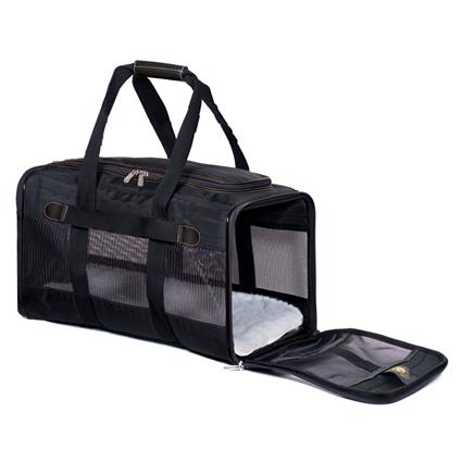 Sherpa® Original Deluxe transportadora para avião para animais de estimação Tamanho L: 48 x 30 x 29 cm (C x L x A) – até 10 kg