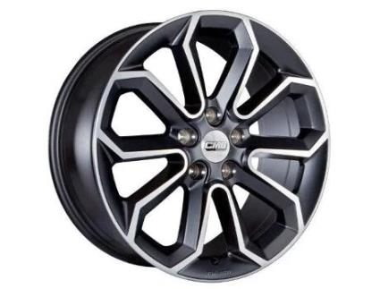 Jante CMS 8X19 Et40 5X114,3 67.2R Preto Diamante Mate