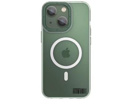 Capa com Magsafe Premium Youngkit para iPhone 14 Pro Max Clear Green LUSOSMART