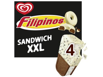 Gelado Olá Sandwich Xxl Filipinos 4x130ml