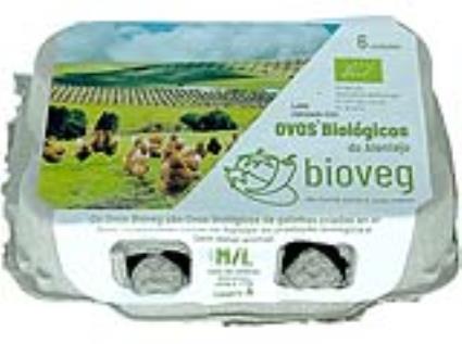 Ovos Bioveg Classe M/l Bio 1/2 Dúzia Produto Local