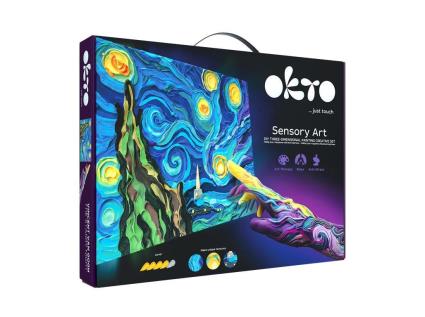 Conjuntos Creativos Okto 3d Tela Starry Night