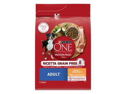 Ração Cão Purina One Sem Cereais Frango 2.5kg