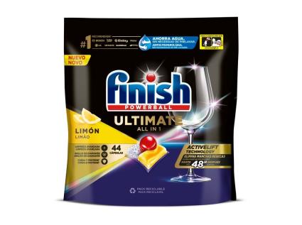 Detergente Loiça Máquina Finish Ultimate Limão 44pastilhas