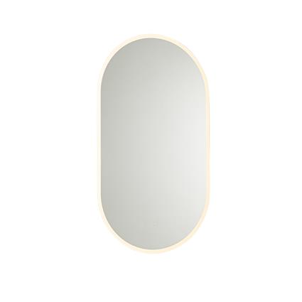 Espelho de casa de banho moderno com LED regulável - Bouwina