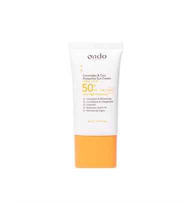 Ondo Beauty 36.5 - Creme solar facial Ceramide & Cica Protective SPF50+