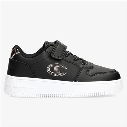 Champion Rebound - Preto - Sapatilhas Velcro Menina tamanho 32