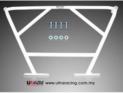 Barra de Reforço Interior ULTRA RACING Honda Jazz/Fit 01-08 4-Point Rear Lower Brace