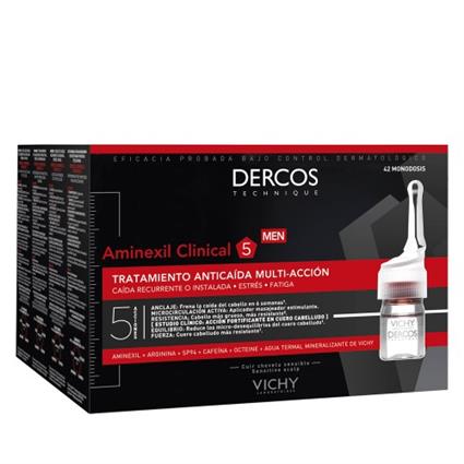 Dercos Aminexil Clinical 5 - Homem 42 Ampolas