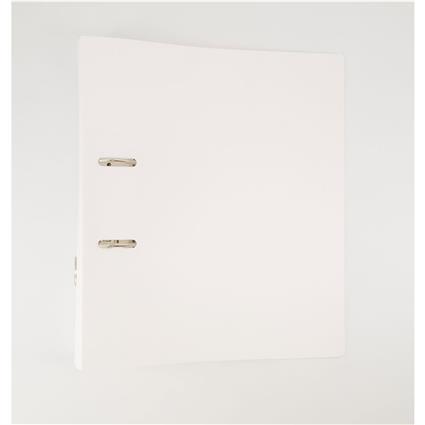 Staples Pasta de Arquivo Lombada Larga, A4, Polipropileno, Branco