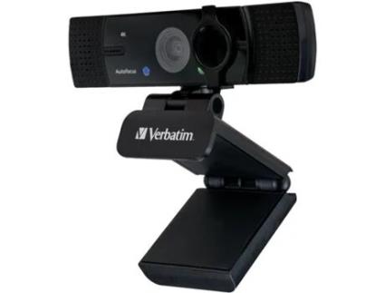 Câmara Web VERBATIM Awc-03 4K Ultra Hd