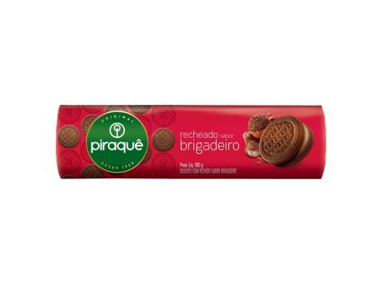 Biscoito Piraquê Recheado Brigadeiro 160g