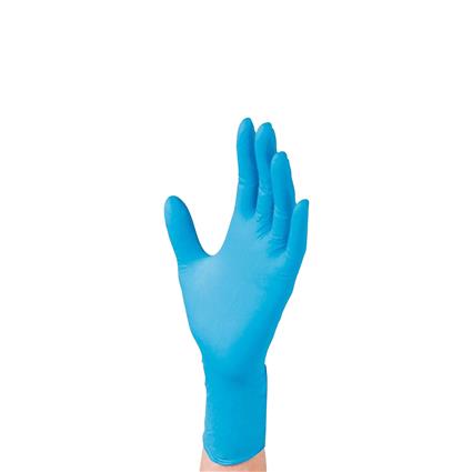 Luva Nitrilo Azul Tamanho M Pack 100