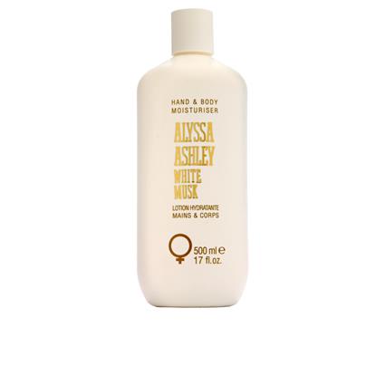 WHITE MUSK hand & loción hidratante corporal 500 ml
