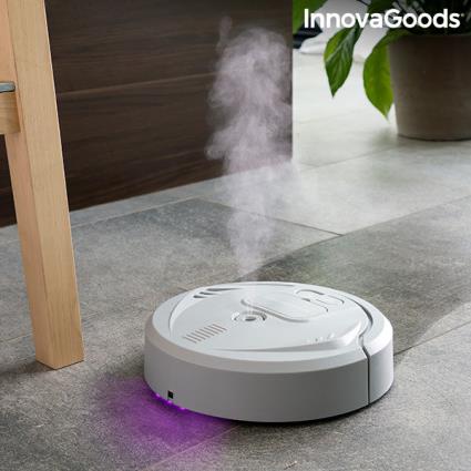 Robot Mopa Recarregável 4 em 1 com Desinfeção UV e Humidificador Aromatizador Klinbot 