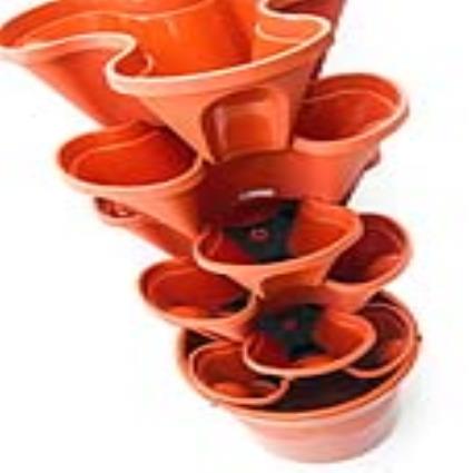 Kit para jardim vertical  Terracota Ecogarden Plástico Terracota (45 x 45 cm)