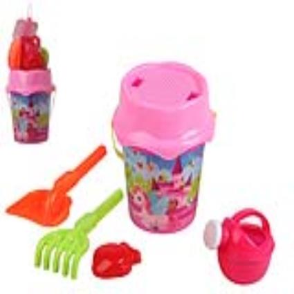 Conjunto de brinquedos de praia Unicorn (6 pcs)