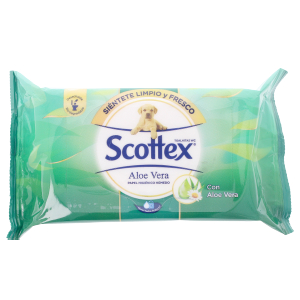 papel higiénico húmedo aloe vera 40 uds