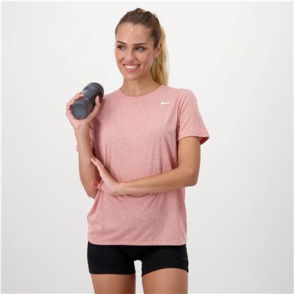 Nike Legend Crew - Rosa - T-shirt Running Mulher tamanho L
