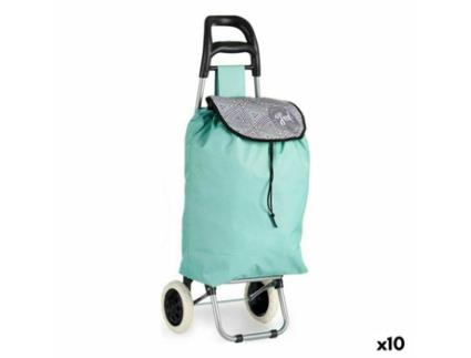 Carro de Compras Verde 3,3 L 20 x 95 x 34 cm (10 Unidades)