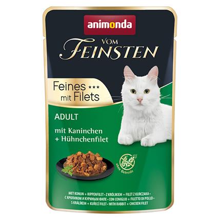 Animonda Vom Feinsten Adult em saquetas 8 x 85 g - Pack económico: 32 x 85 g