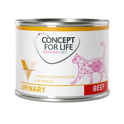 Concept for Life Veterinary Diet Urinary vaca - 12 x 200 g