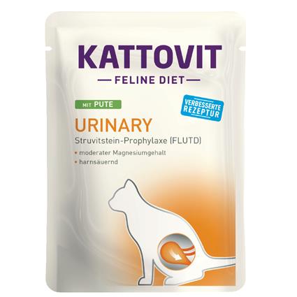 Kattovit Urinary em saquetas (profilaxia para cálculos de estruvita) - Pack económico: peru 24 x 85 g