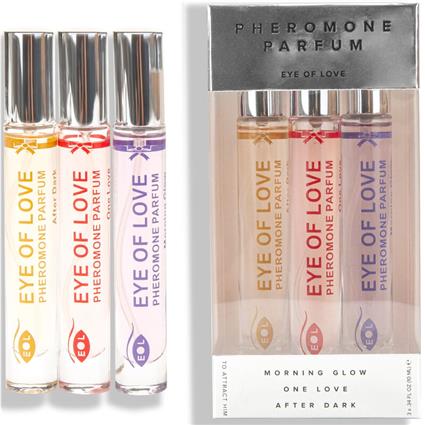 EYE OF LOVE - EOL PHR PARFUM 10ML SET/3 - BRILHANTE DA MANHÃ, UM AMOR, DEPOIS DA ESCURIDÃO