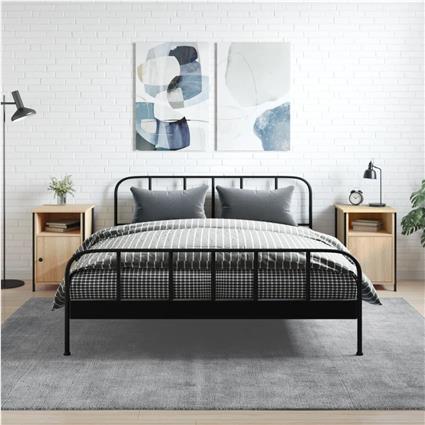 vidaXL Mesas cabeceira 2 pcs 40x42x60cm deriv. madeira carvalho sonoma